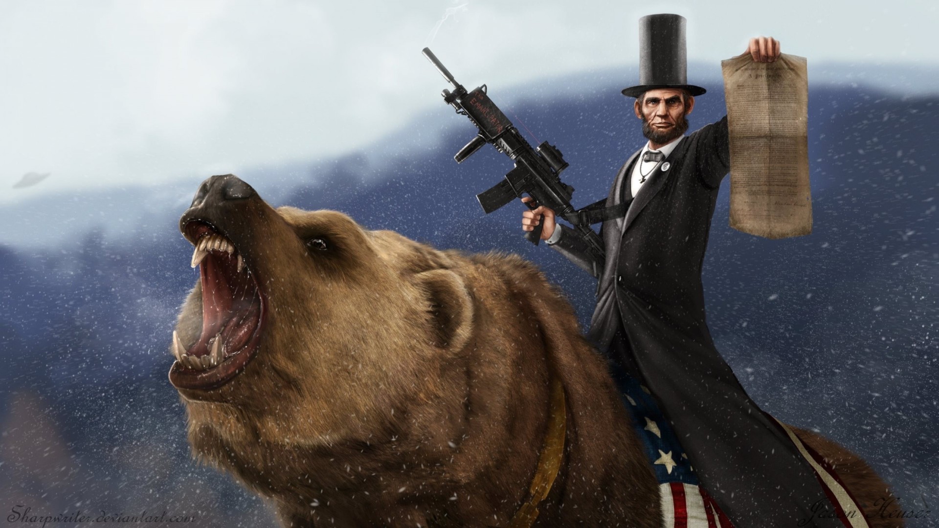 lincoln grizzly bear fantasy