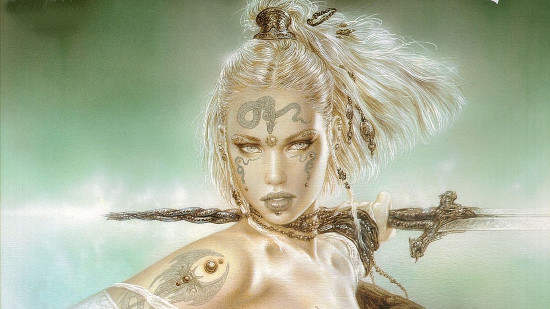 luis royo warrior amazon