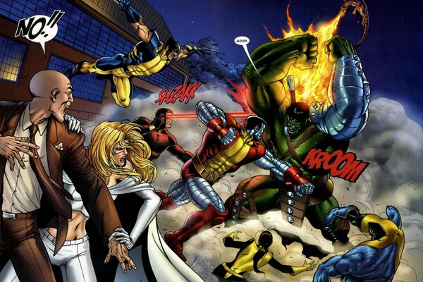 Fumetto della squadra degli X-Men