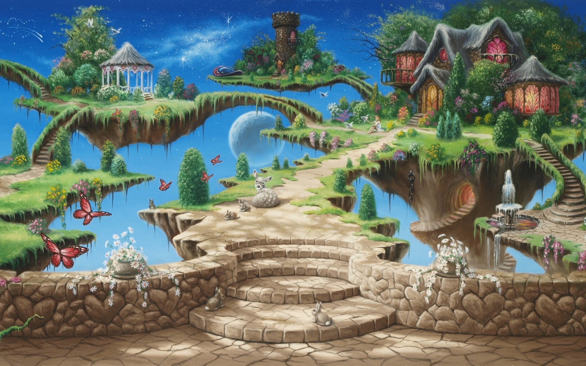 island tale art fantasy