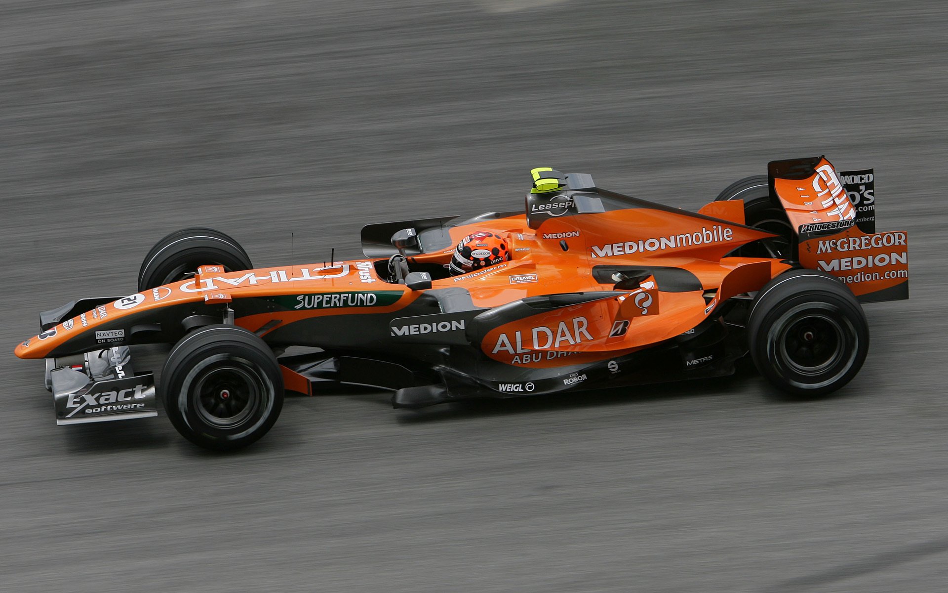 f1 2007 malasia minardi fórmula