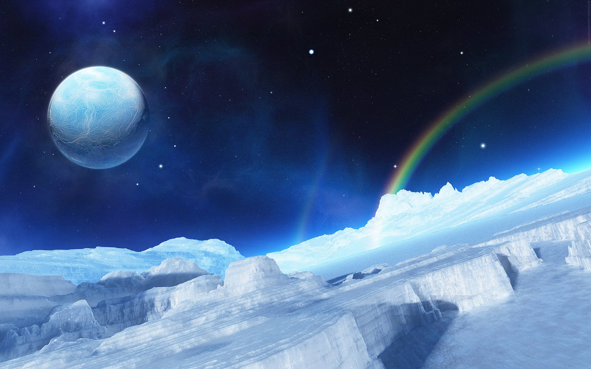 rainbow planet