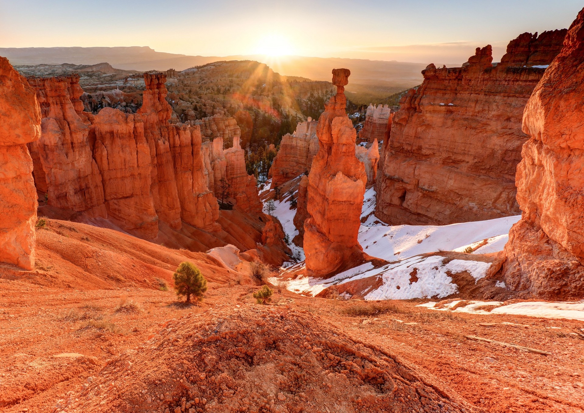 paysage utah montagnes usa roches