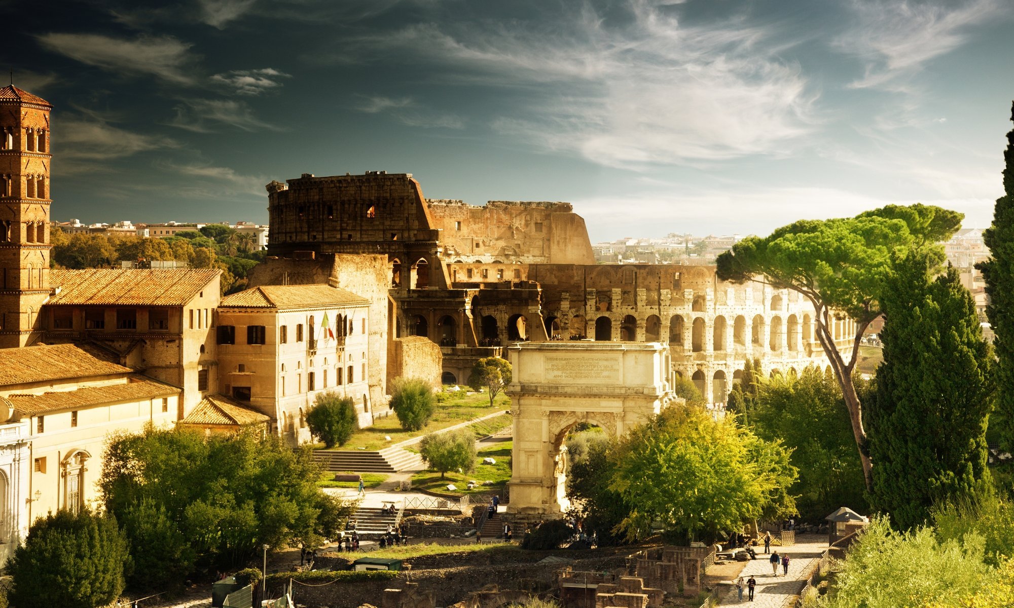 colisée rome italie maisons italie rome architecture colosseum