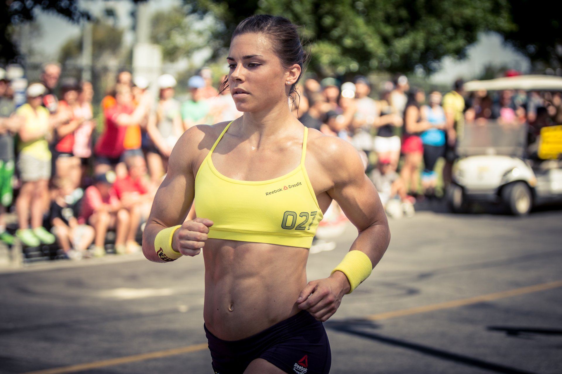 julie fouché crossfit atleta massa muscolare forza