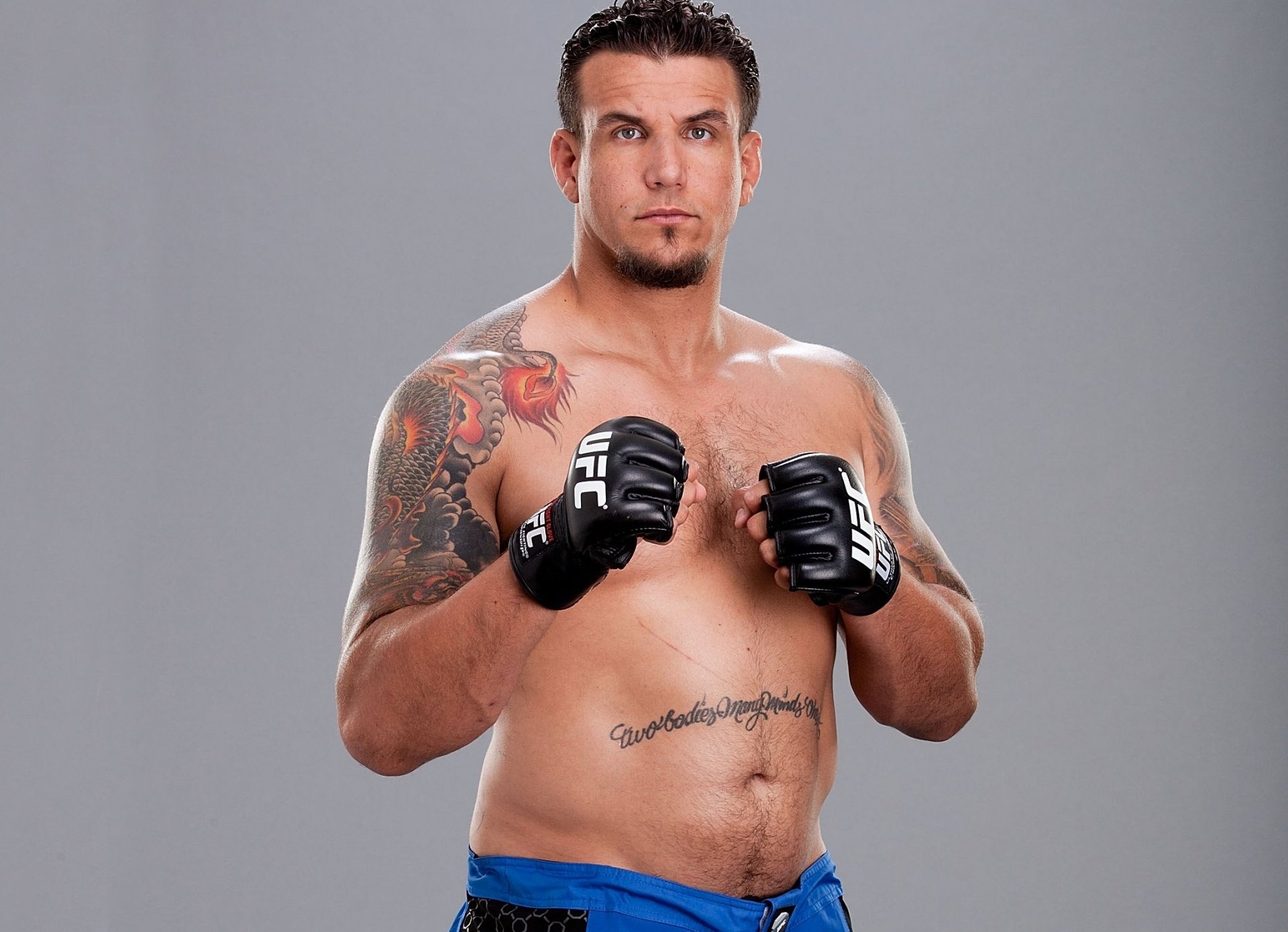 ufc frank monde combattant arts martiaux mixtes tatouage tatouages