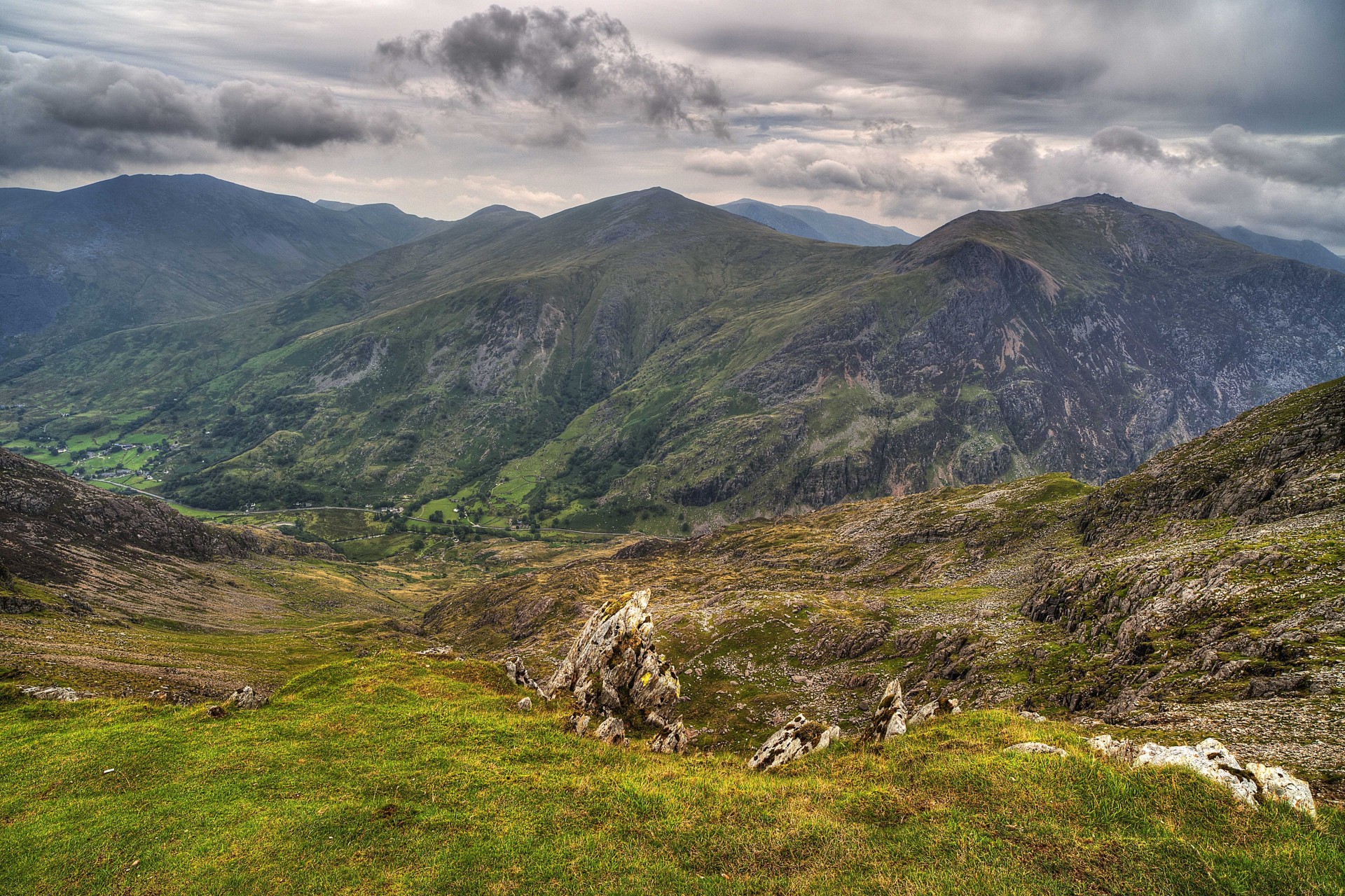 großbritannien landschaft berge snowdonia