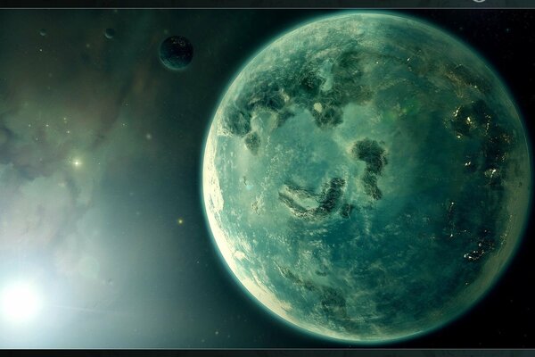 Зеленая планета. Вид из космоса