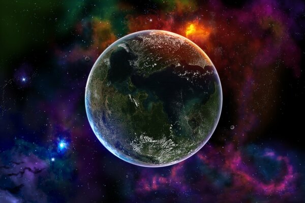 Планета Земля в паралелльной Вселенной