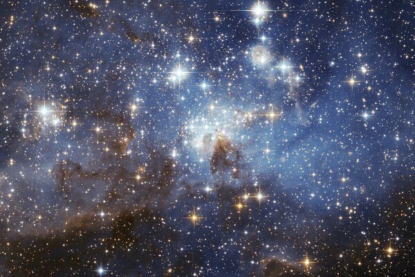 The stars of this nebula. They re making a mess