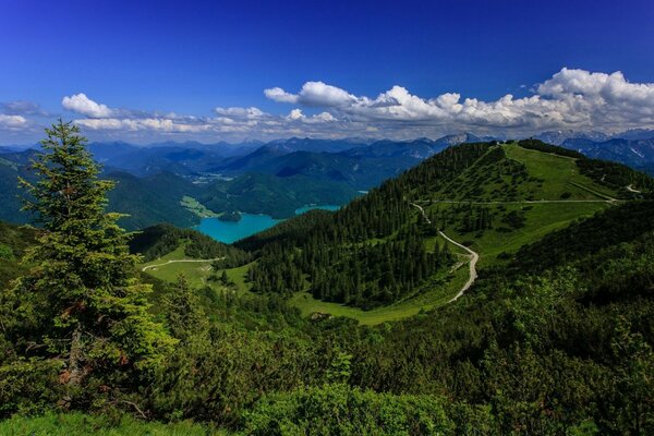 La Germania ha laghi molto belli