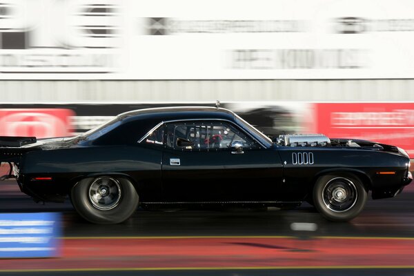 Racing at the speed of a muscle car