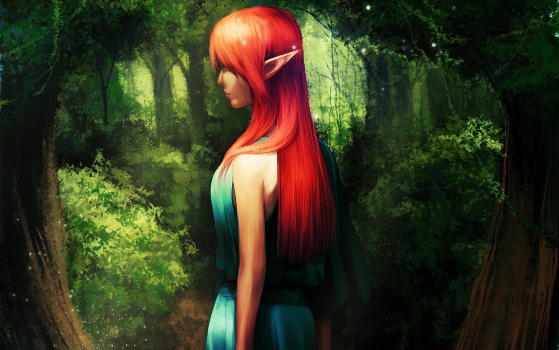 tree girl elf grove