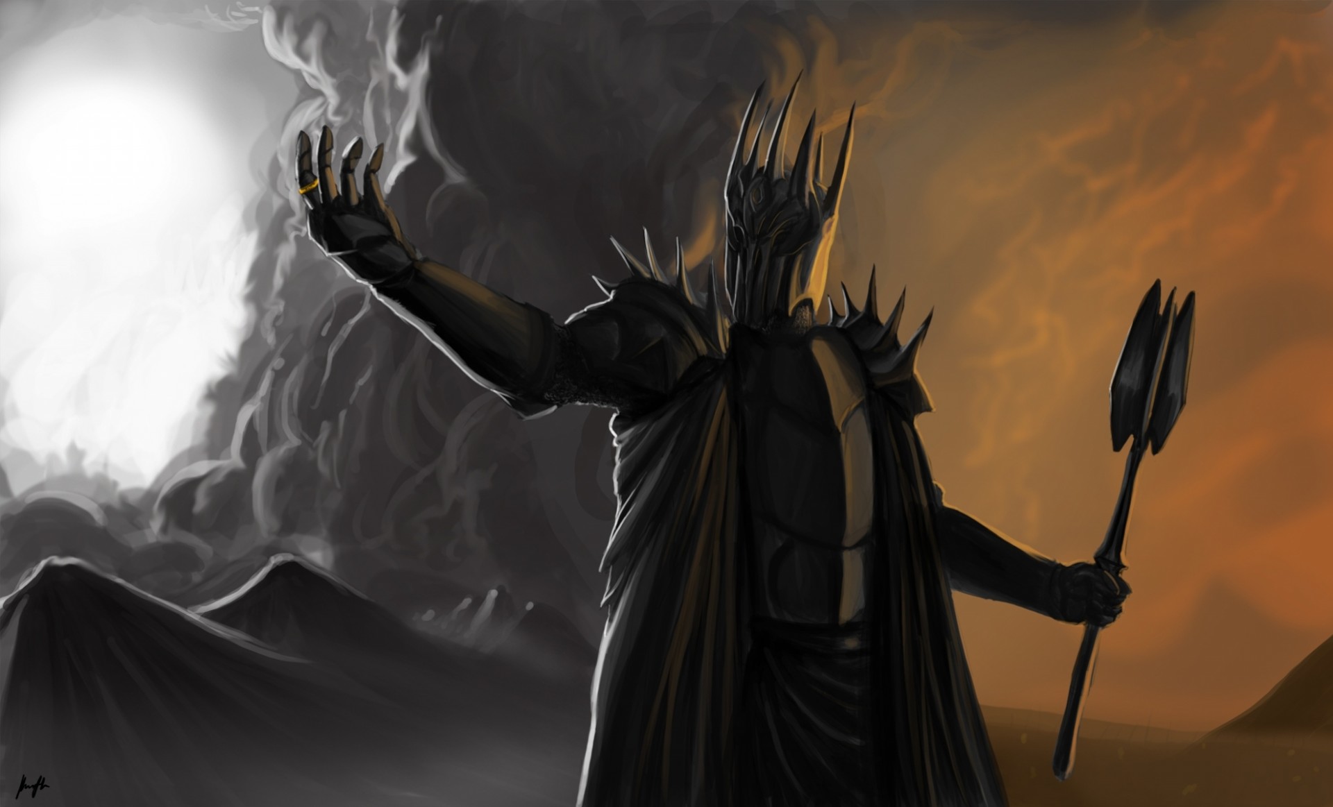 dark lord sauron lord of the ring