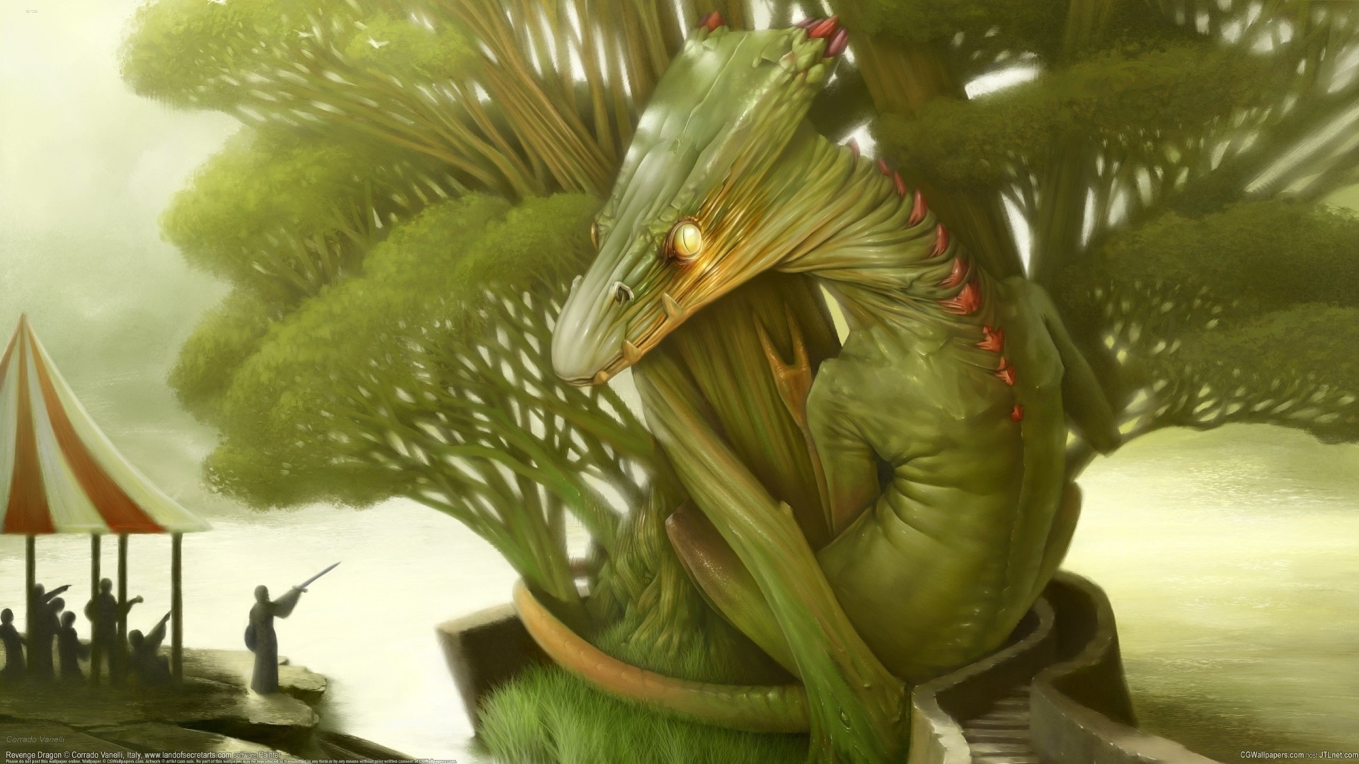 dragon tree lizard people