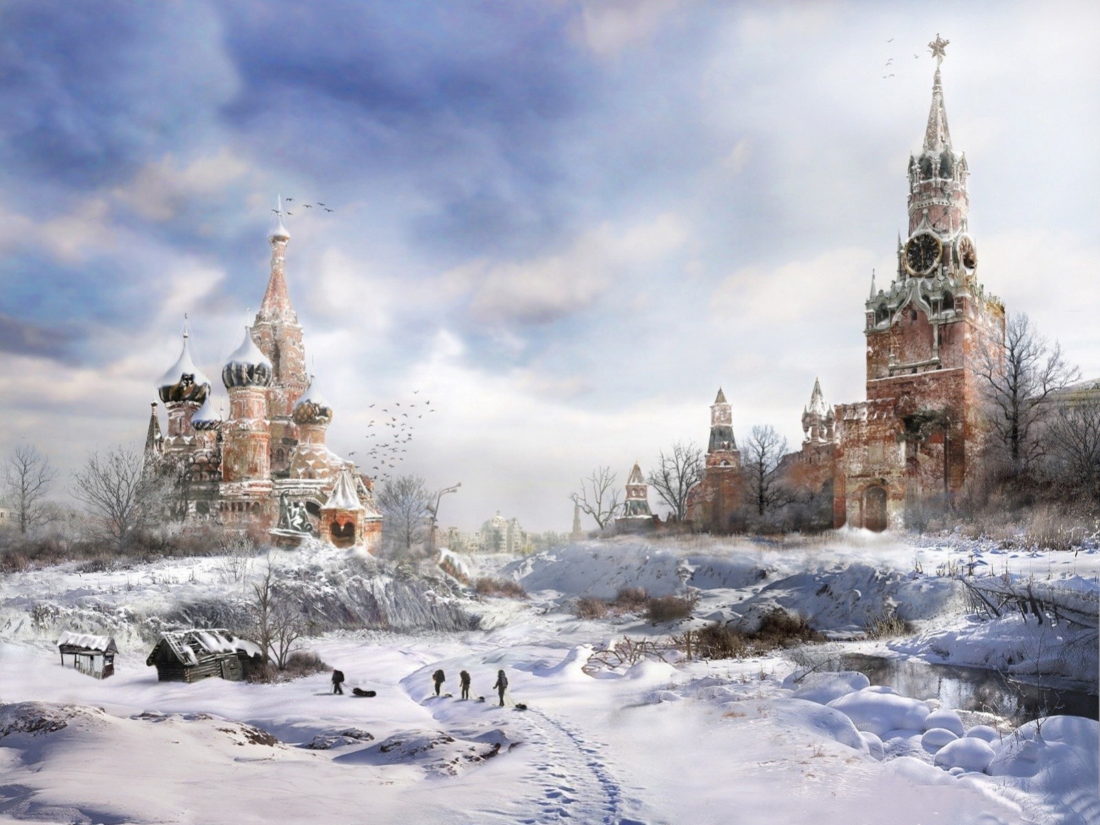 kremlin invierno destrucción