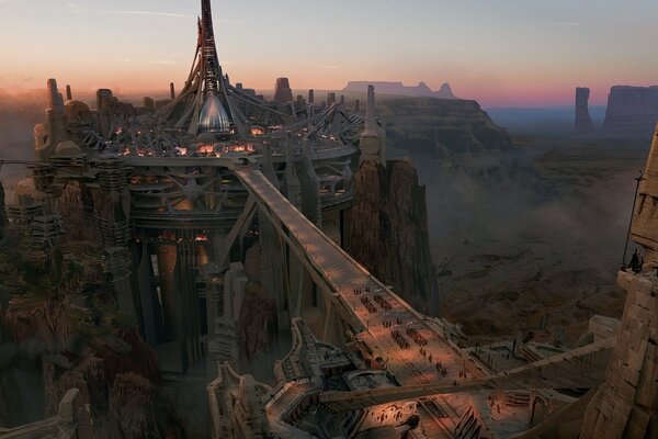 John Carter Canyon dall alto