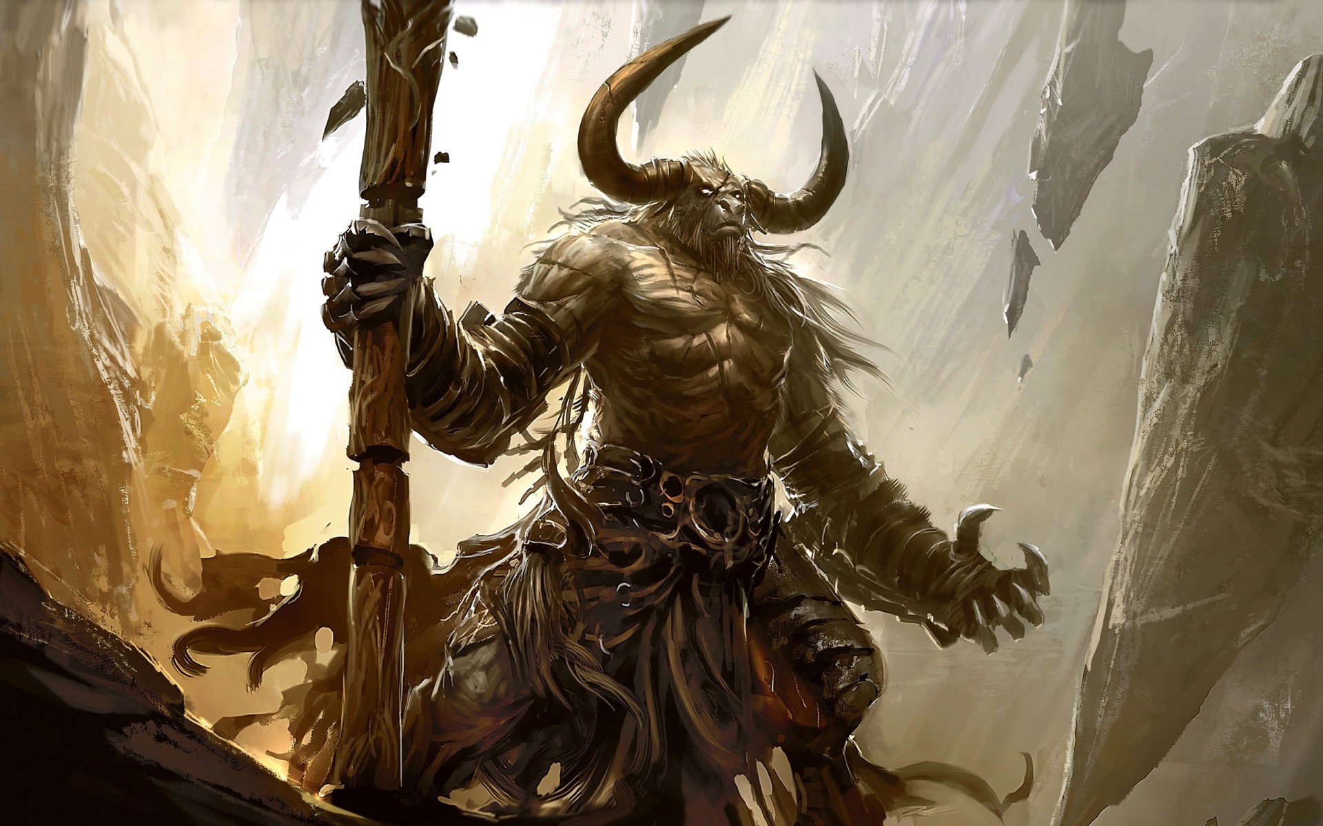 tones monster horn minotaur