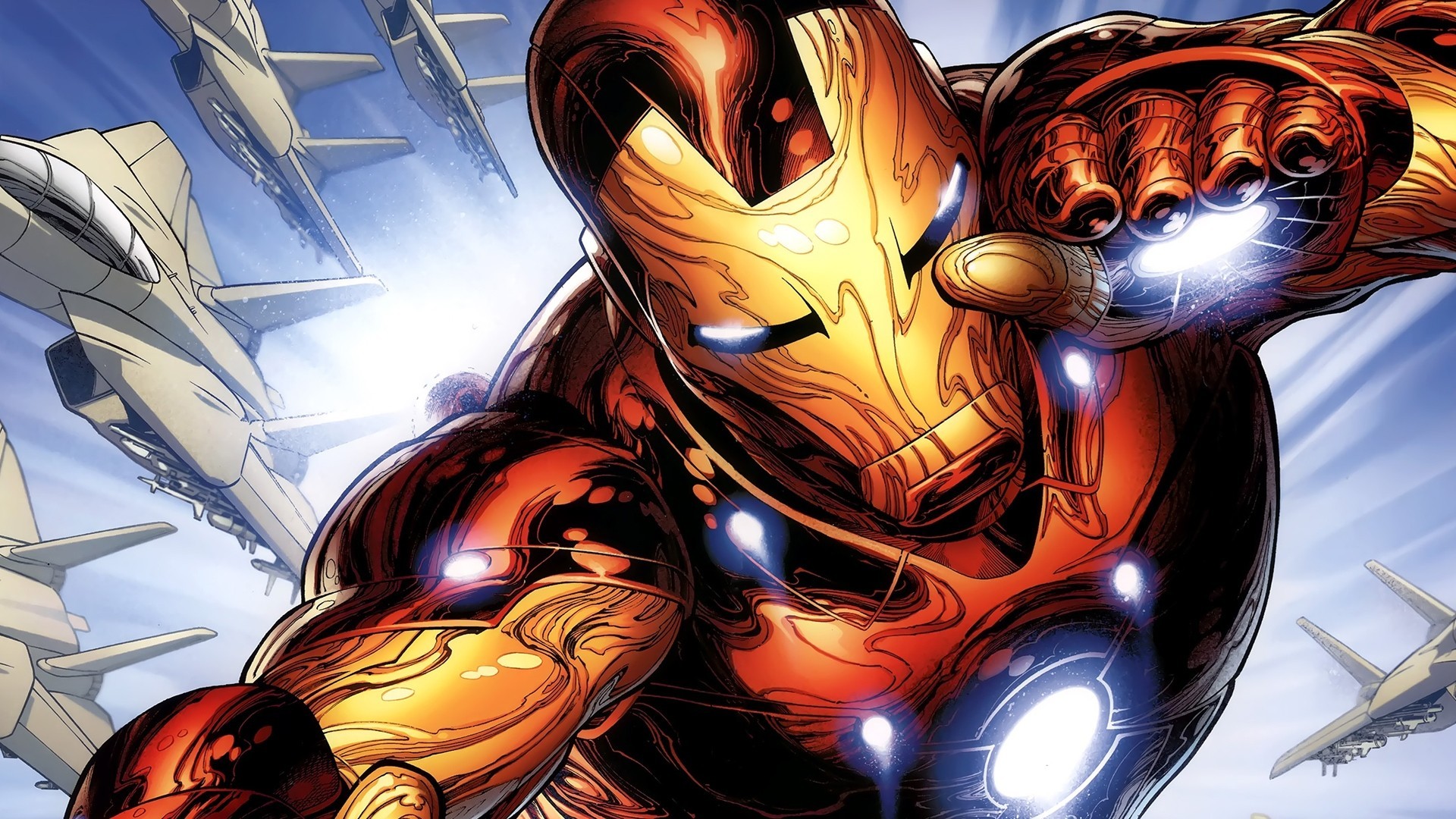 robot bande dessinée marvel iron man