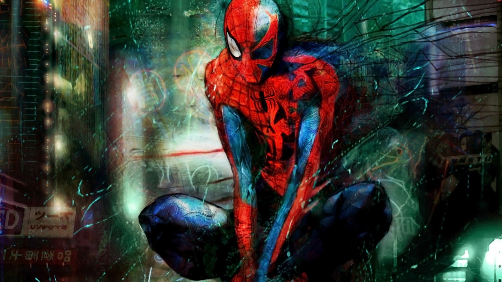 letras traje spiderman super héroe caracteres