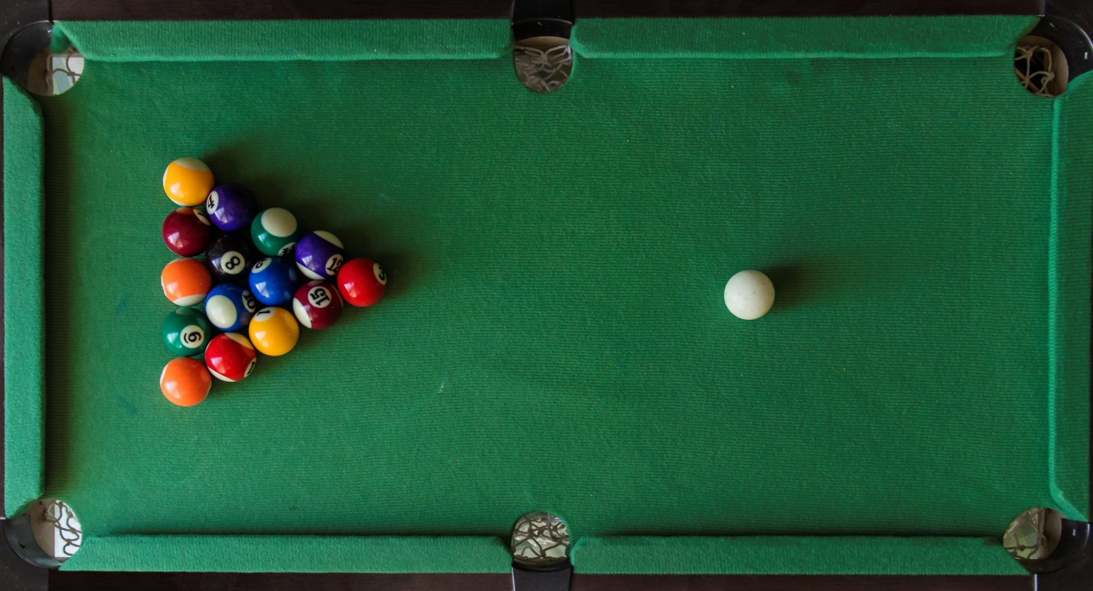 pool balls sports table