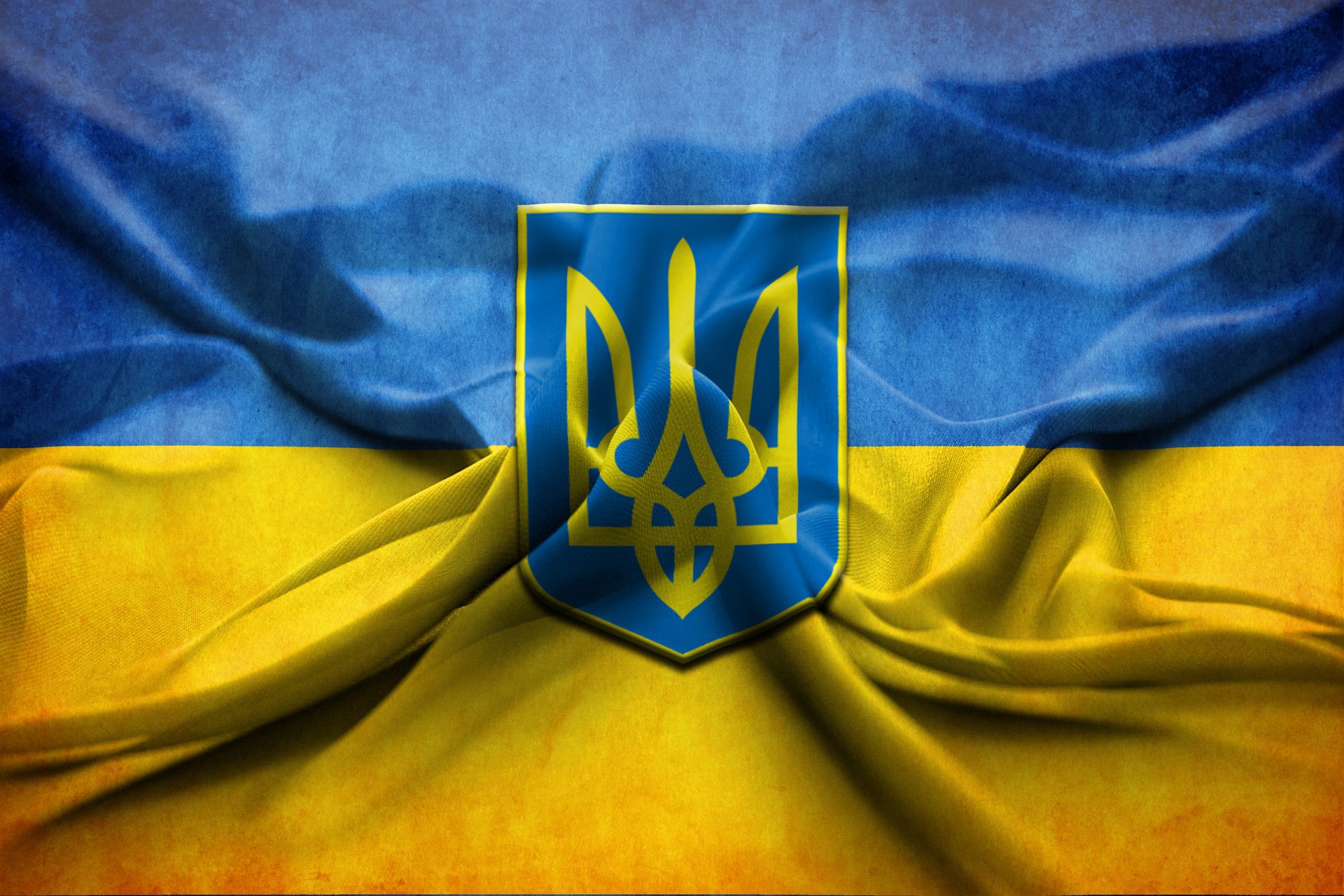 ukraine the flag of ukraine blue-yellow flag