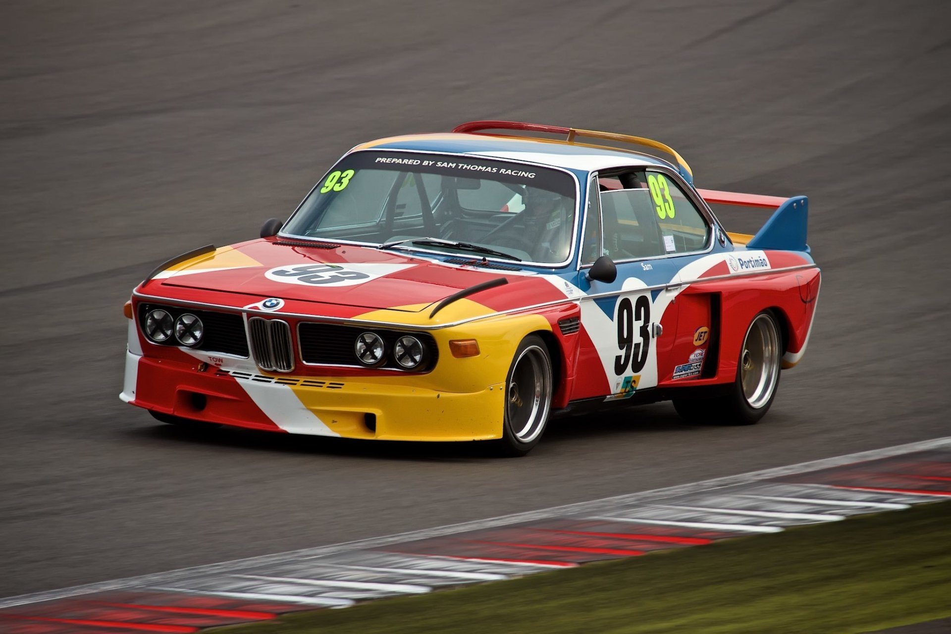 1973 bmw vehicles race