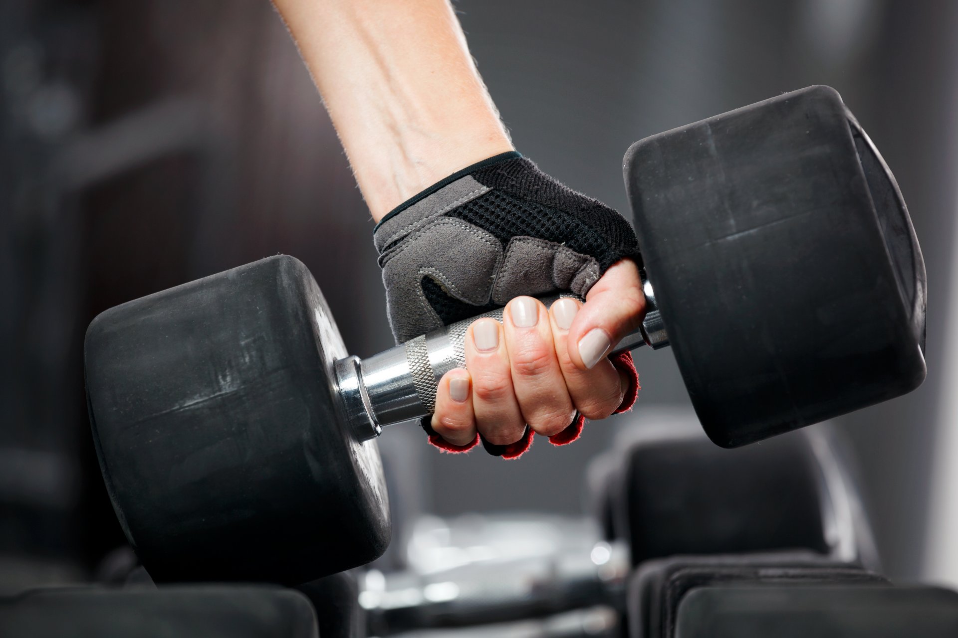 haltères poids gants fitness femme