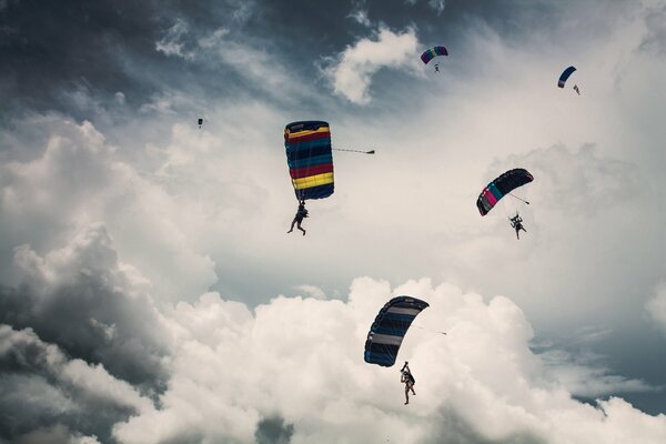 Saut en parachute inoubliable