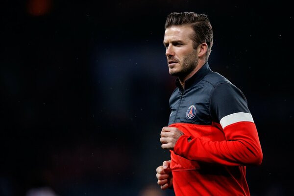 Famous footballer David Beckham