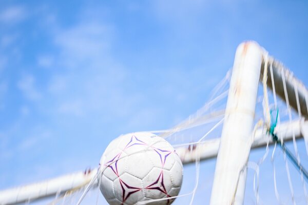 Ball im Tor geschossen