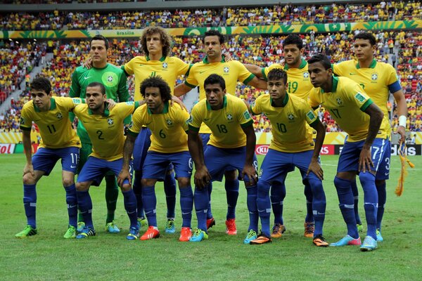 Photo de football camanda Brésil Marcelo
