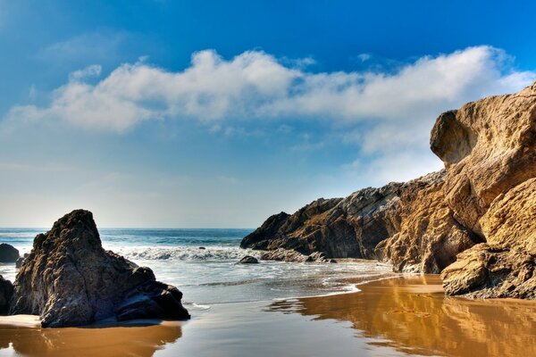 Rocks with the sea that s my landscape