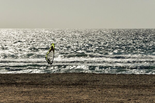 Windsurf in mare Sport