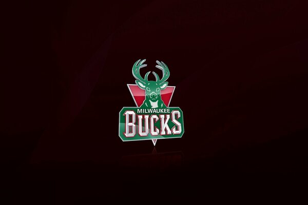 Tło z logo Milwaukee Bucks