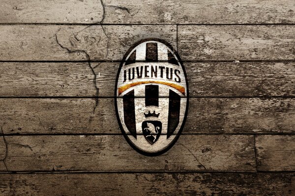 Juventus Football Club on a tree background