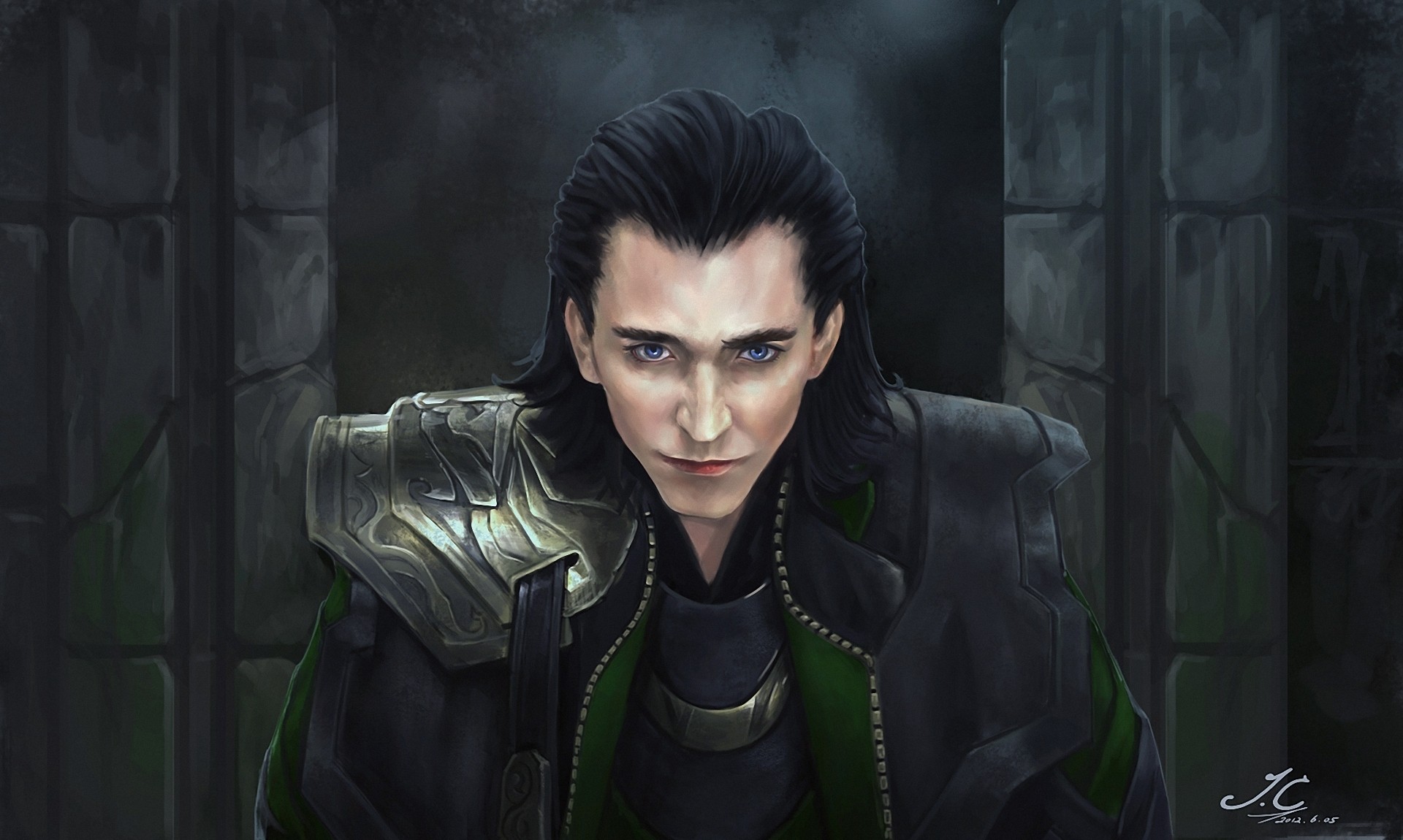 man art evil loki superheroe