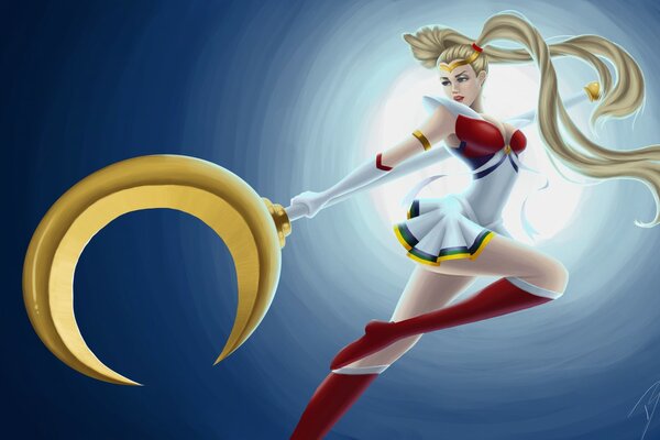 Art Sailor Moon in a new adaptation