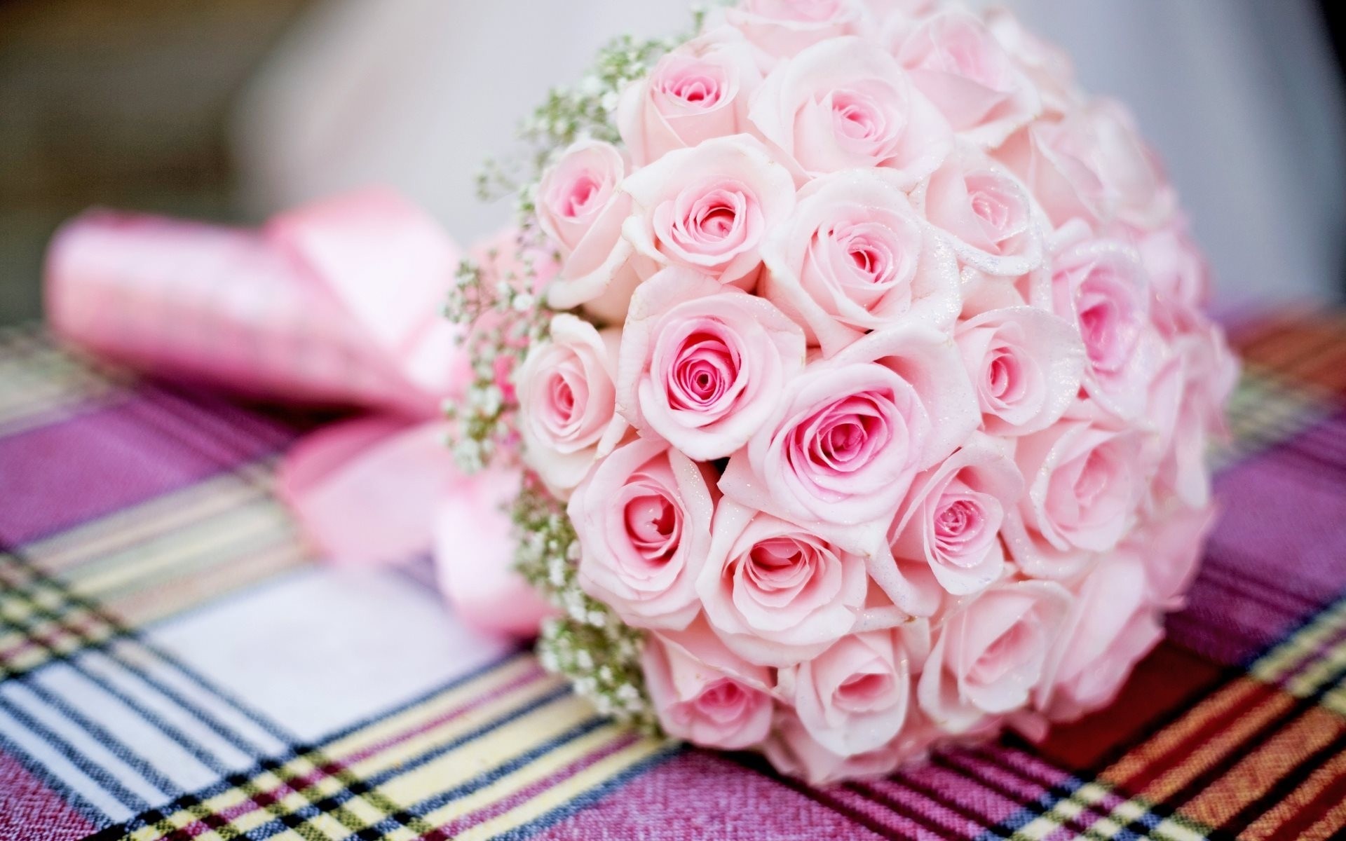 bouquet da sposa rose rosa