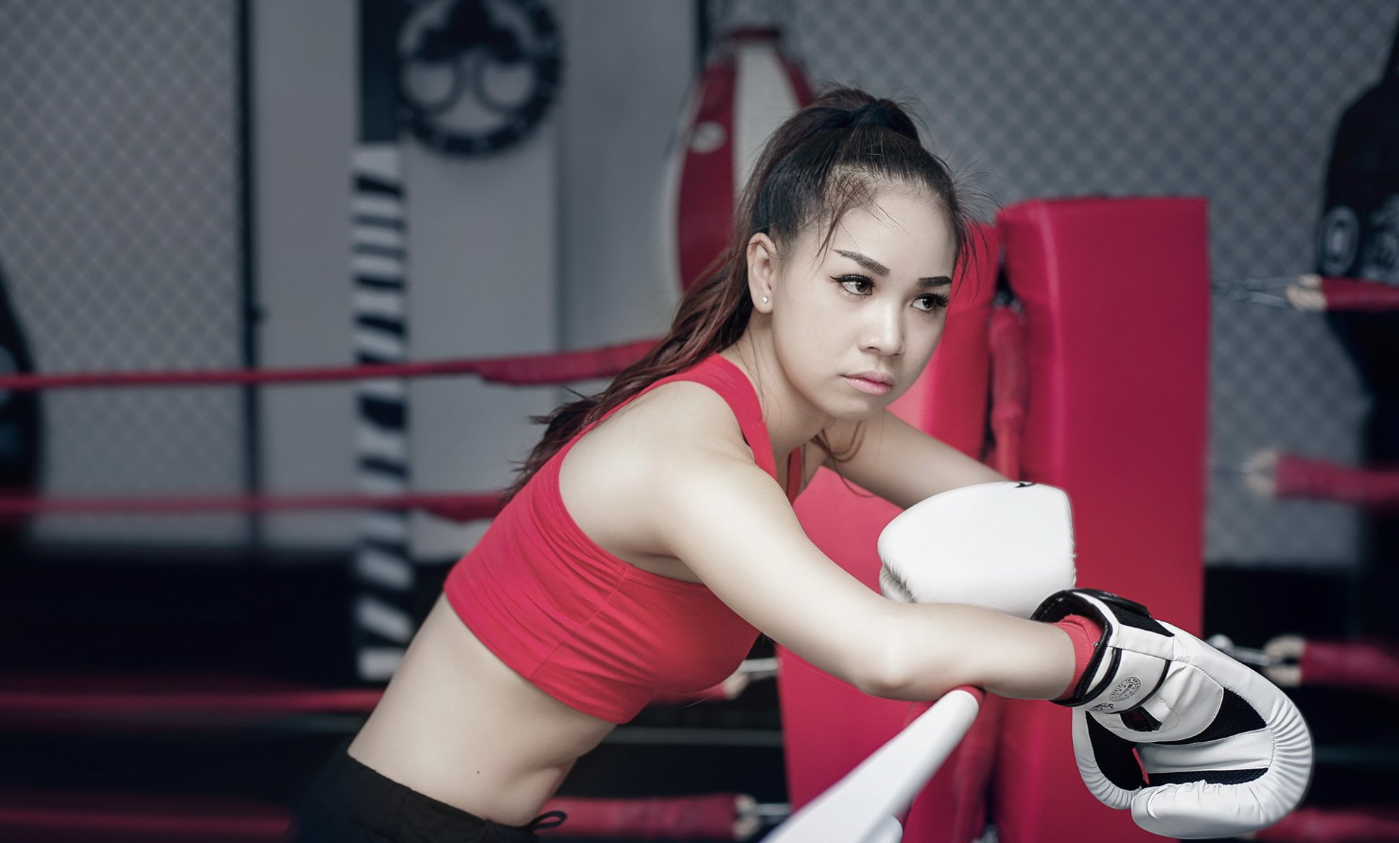 boxing sports girl