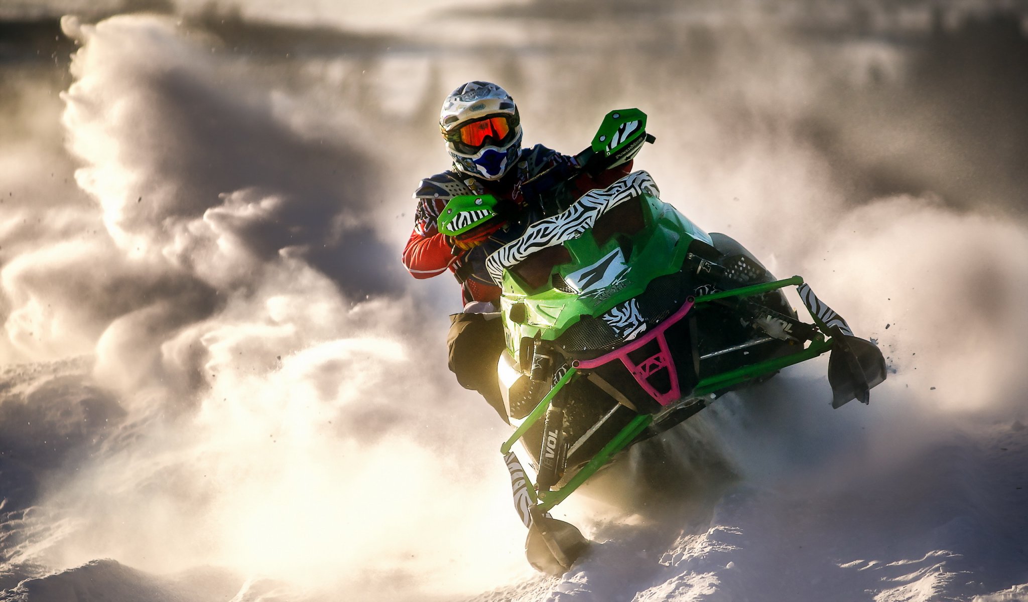 moto de nieve deportes nieve