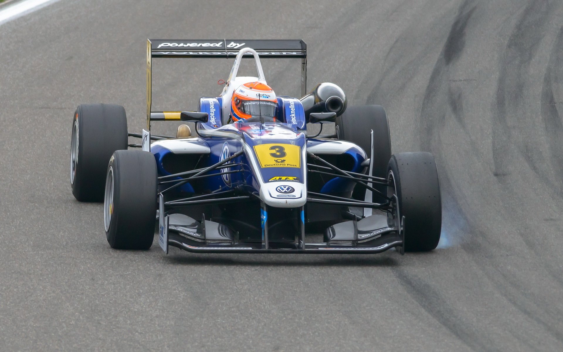 dallara f312 hockenheim volkswagen sport wyścigi