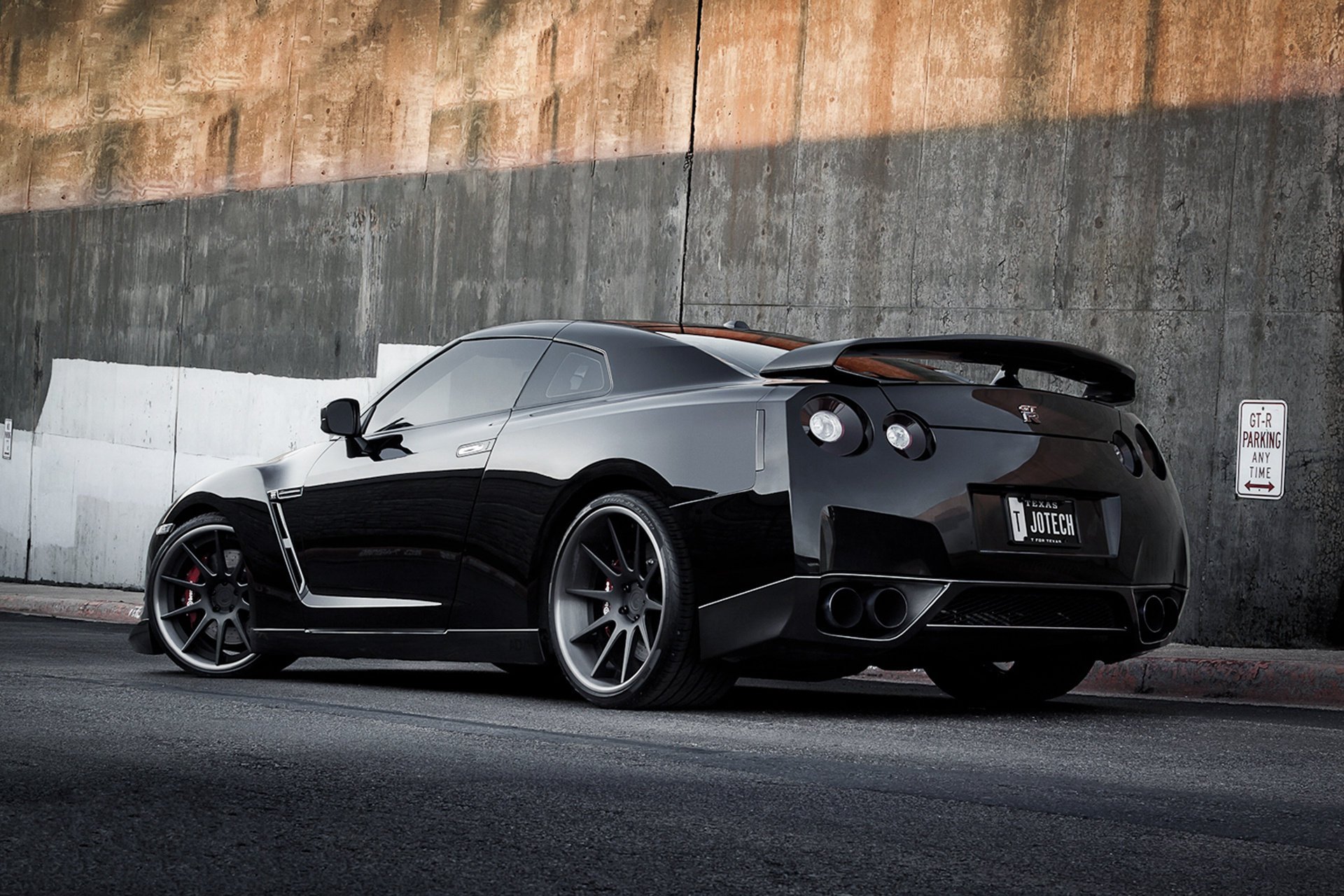 auto auto parete gtr tuning cerchi nissan