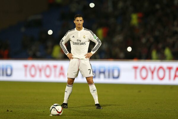 Cristiano Ronaldo is ready to strike