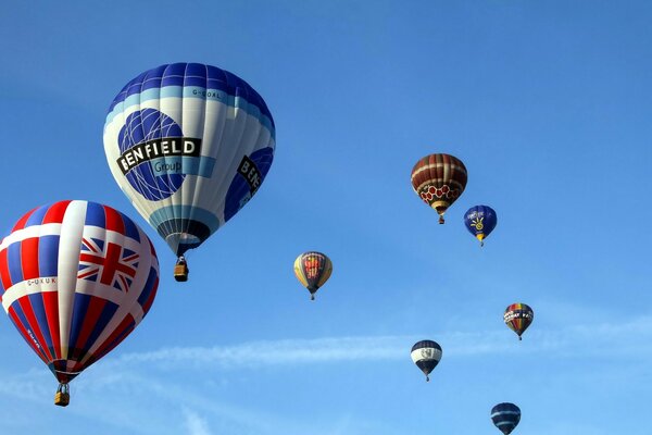 Balloons sky sports