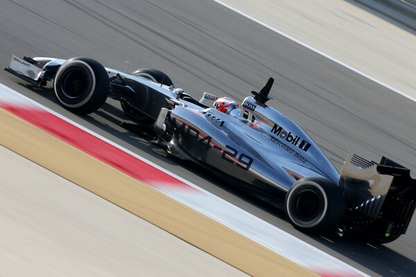 Formula MP-4-29 racing driving