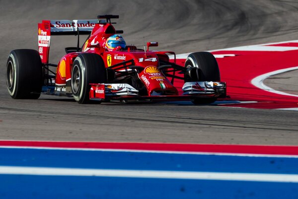 Formula racing in a helmet