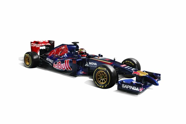 A car with the inscription red bull in Formula 1