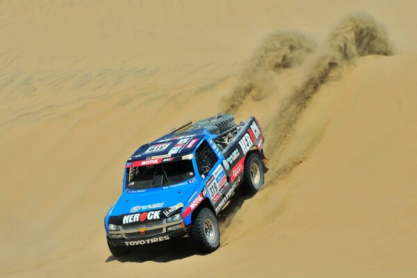 Chevrolet Dakar rally rally sand desert