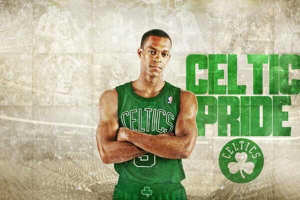 Rayson Rondo, de la NBA, presenta a los Celtics